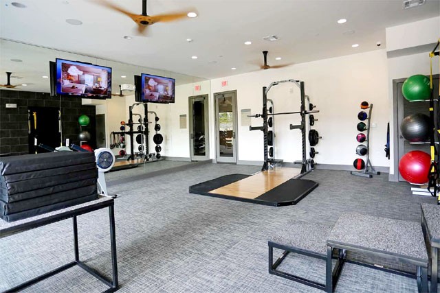 top of the line fitness center
